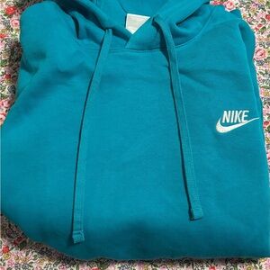 Nike Turquoise Pullover Hoodie